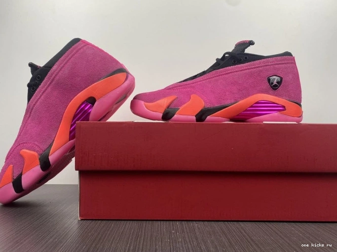 Chep Onekick Low DH4121-600 Jordan Retro 14 Shocking Pink (W) 0528